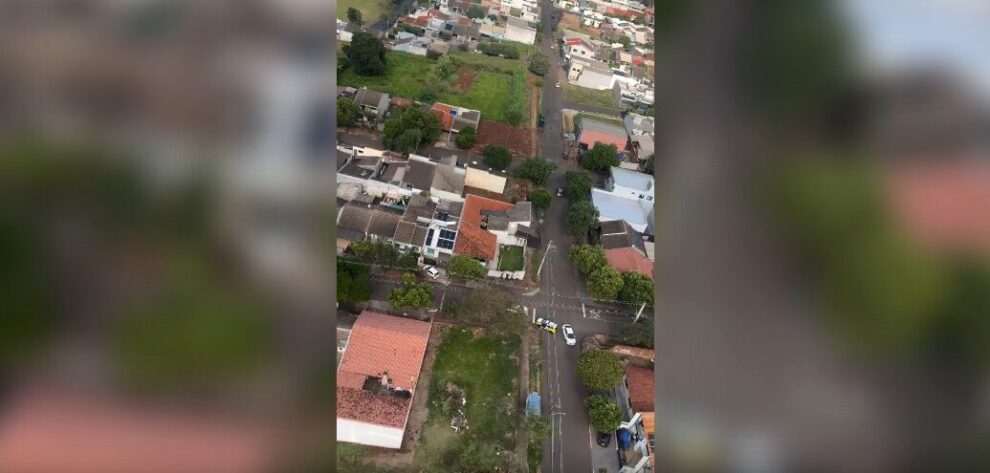 Com uso de helicóptero, Polícia Militar prende quadrilha com carro furtado em Maringá