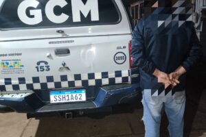 Guarda Municipal prende homem no Conjunto Requião com mandado de prisão em aberto