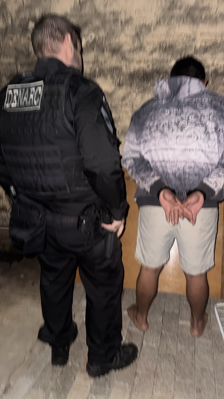 Homem ligado ao Comando Vermelho no Pará é preso em Maringá durante megaoperação policial