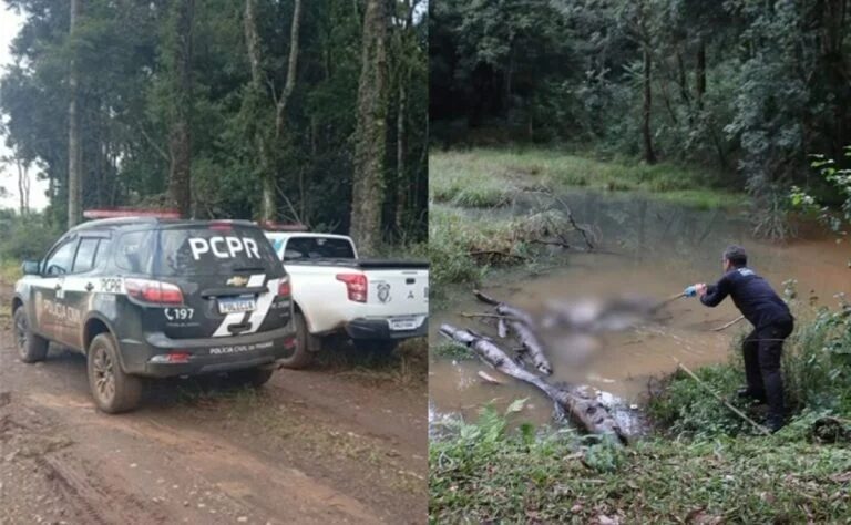 Irmãos são presos suspeitos de matar homem e esconder corpo em açude no PR