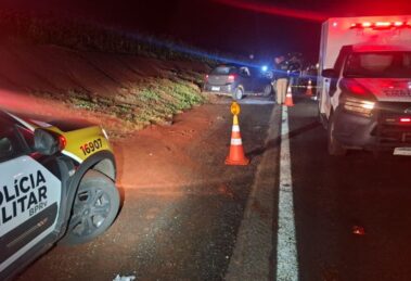 Motorista morre após colisão frontal envolvendo três veículos na PR-323, em Jussara