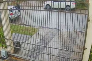 Vídeo: Homem arromba carro e furta mochila em frente a instituição de acolhimento em Maringá