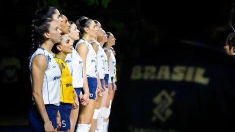 Brasil perde por 3 a 0 para Tailândia na Liga das Nações de Vôlei