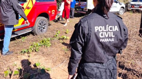 Corpo é encontrado na região de Porto Tigre; Polícia aguarda exames para identificação da vítima