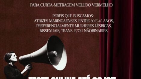 Curta-metragem "Veludo Vermelho" abre seleção de atrizes para gravações