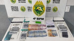 Duas adolescentes são apreendidas com cocaína e balança de precisão no Conjunto Requião, em Maringá