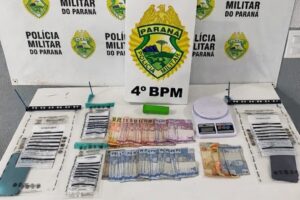 Duas adolescentes são apreendidas com cocaína e balança de precisão no Conjunto Requião, em Maringá