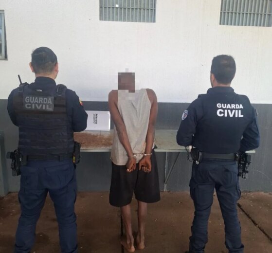 Homem é preso após atingir mulher com pedrada na cabeça no Jardim Ipanema, em Maringá
