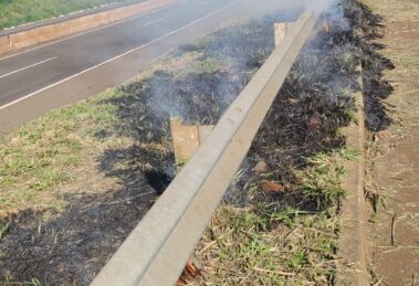 Homem é preso em flagrante por incêndio criminoso em Maringá