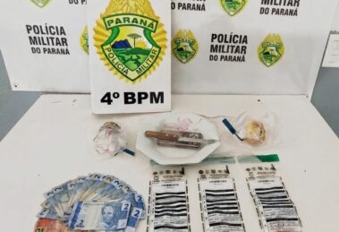 Polícia Militar prende traficante em operação dentro de ferro-velho em Maringá