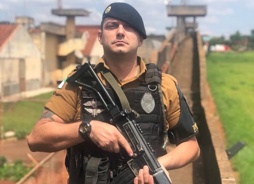 Quem era o cabo da PM que já atuou em Maringá e morreu em grave acidente na PR-317; policial deixa esposa e dois filhos