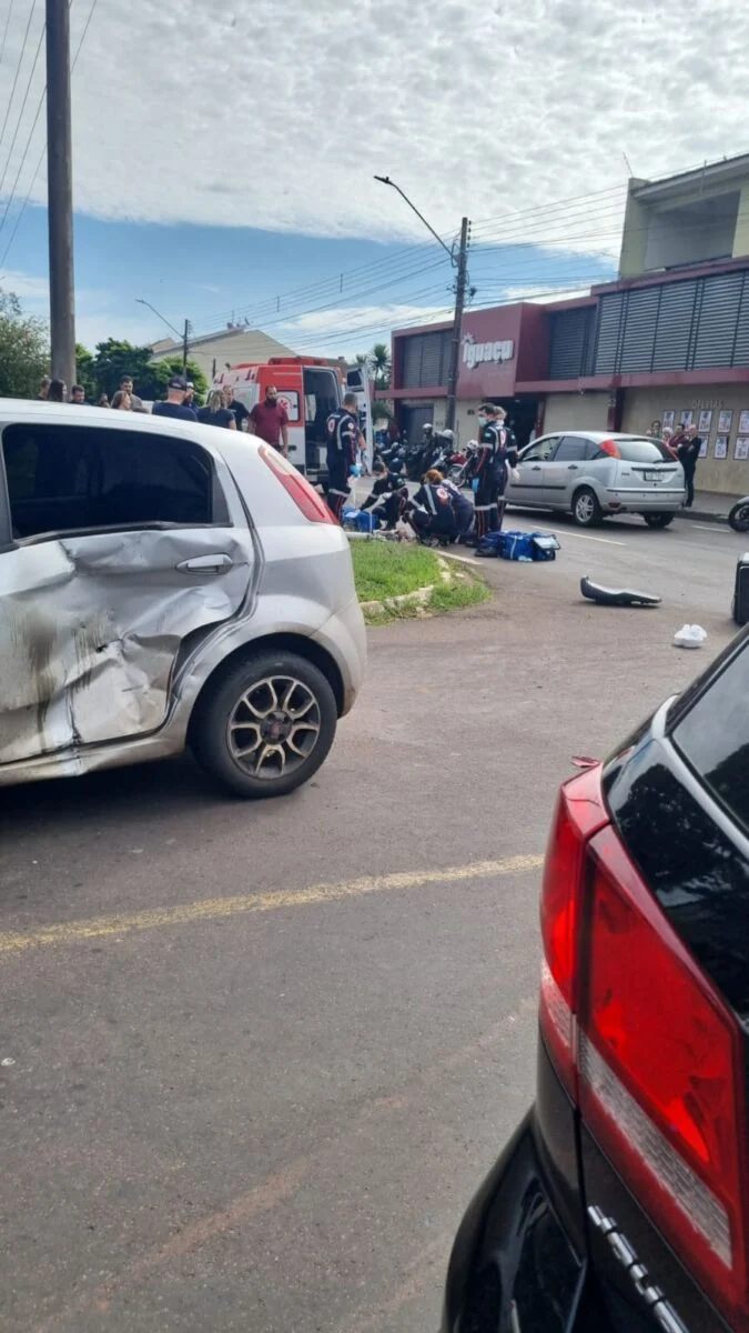 Acidente grave mata motociclista na Avenida Nildo Ribeiro em Maringá