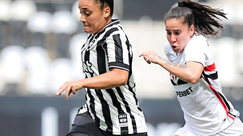 Brasileiro Feminino: São Paulo goleia, iguala líder e afunda Botafogo