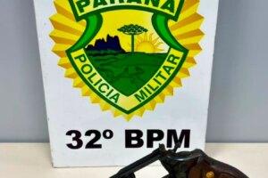 Homem é preso com revólver carregado em lanchonete, durante operação em Marialva
