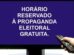 Horário eleitoral gratuito no rádio e na TV começa na sexta, dia 28