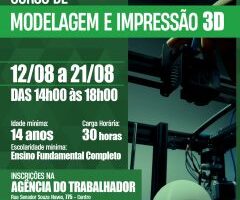 Jandaia do Sul abre inscrições para cinco cursos gratuitos de qualificação profissional