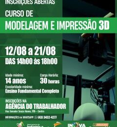Jandaia do Sul abre inscrições para cinco cursos gratuitos de qualificação profissional