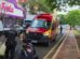 Motocicleta atropela idosa na Avenida Brasil e deixa vítima em estado grave
