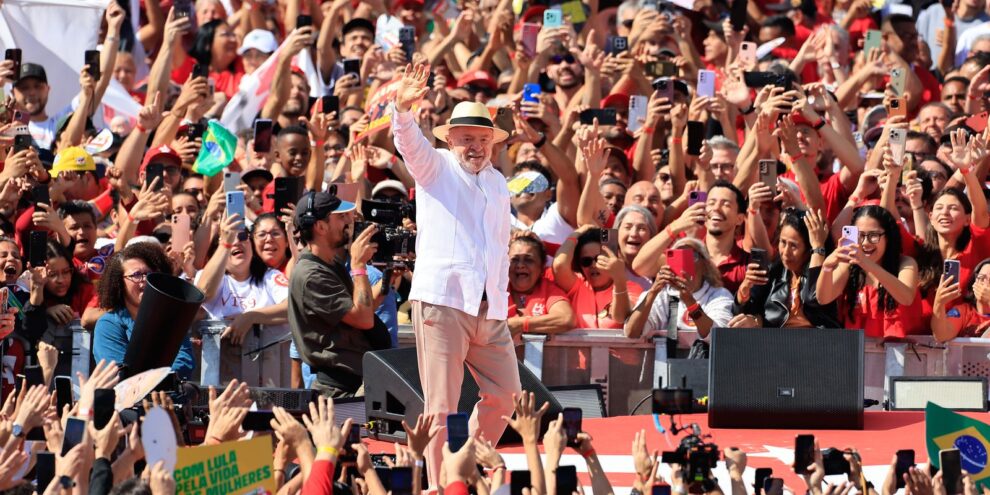 Presidente Lula e vice Geraldo Alckmin são candidatos à reeleição