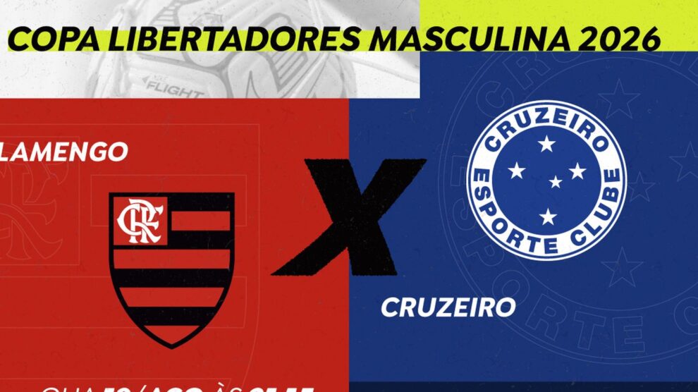 Rádio Nacional exibe Flamengo x Cruzeiro pelas oitavas da Libertadores