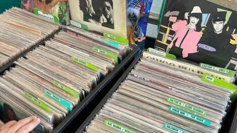 Viniltagem combina diferentes gostos musicais em feira de discos
