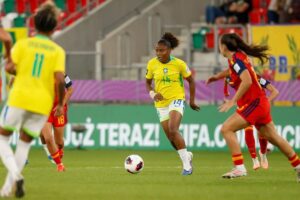 Brasil é eliminado pela Espanha nas quartas da Copa Feminina sub-20