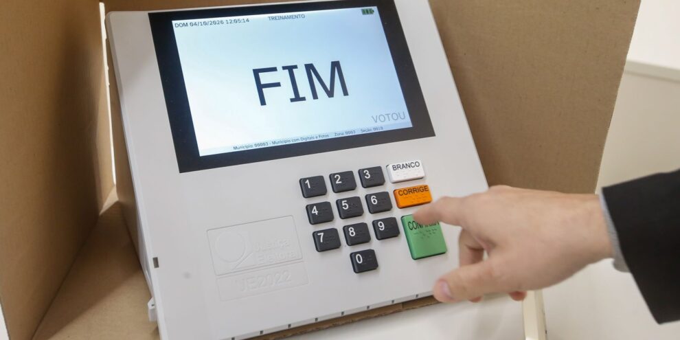 Eleições 2026: veja a ordem dos votos na urna