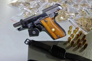 Homem é preso em flagrante com pistola com numeração raspada e mais de 1kg de maconha em Maringá