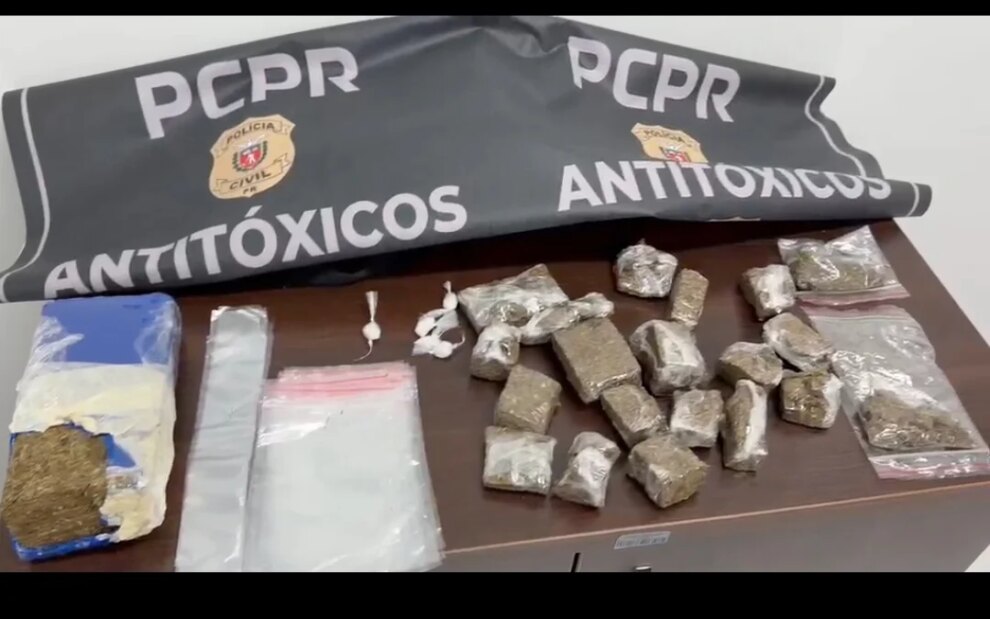 Homem é preso por tráfico de drogas em Maringá