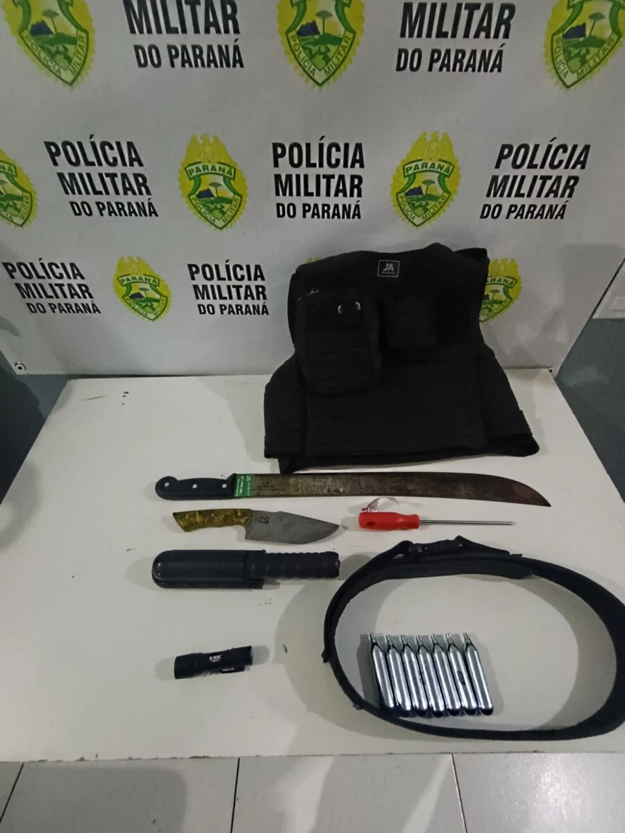 Homem foge após fazer disparos e ameaçar familiares com arma de pressão em Maringá