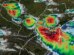 Temporal deixa dezenas de árvores caídas e causa danos em imóveis e postes em Maringá