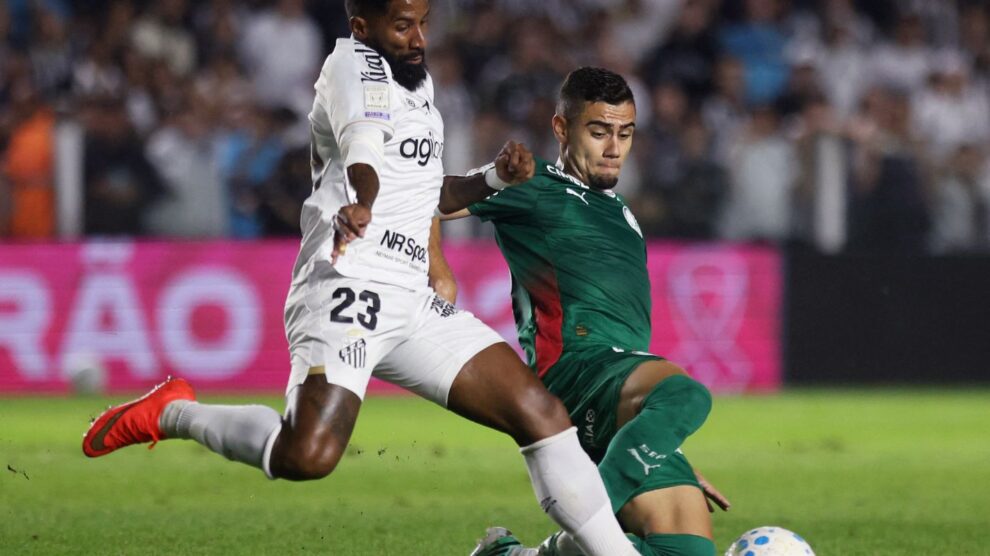 Brasileirão: Palmeiras fica no zero com o Santos e Flamengo agradece