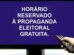 Começa nesta sexta a propaganda eleitoral gratuita no rádio e na TV