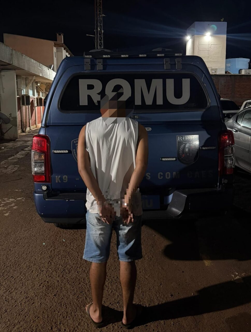 Guarda Civil prende homem procurado por estupro de vulnerável em avenida de Maringá