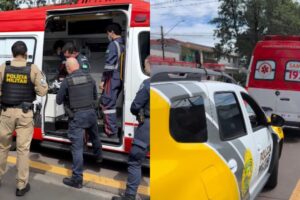 Homem é esfaqueado pela companheira durante briga em bar de Maringá
