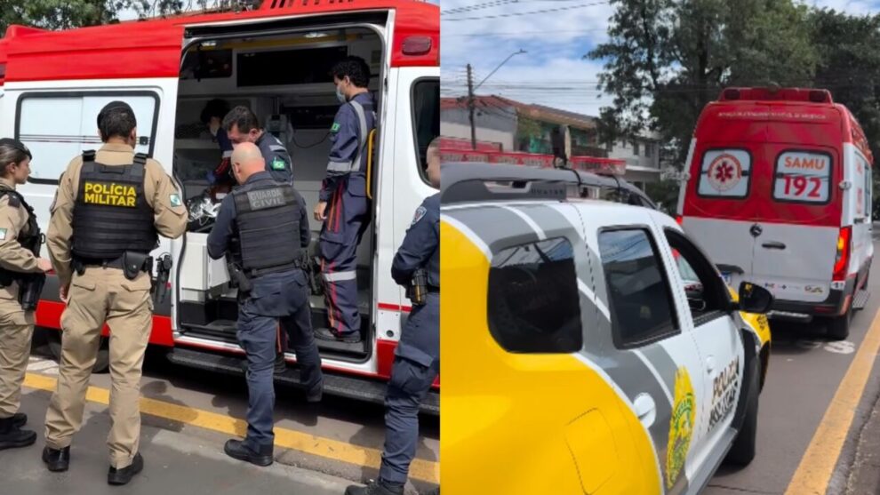 Homem é esfaqueado pela companheira durante briga em bar de Maringá