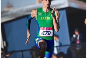 Maringaense Renan Gallina vence 200 metros no Sul-americano de Atletismo