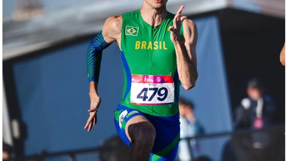 Maringaense Renan Gallina vence 200 metros no Sul-americano de Atletismo