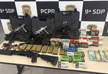Operação apreende jet-skis, caminhões e armas após prejuízo de R$ 6,2 milhões a empresa de Maringá