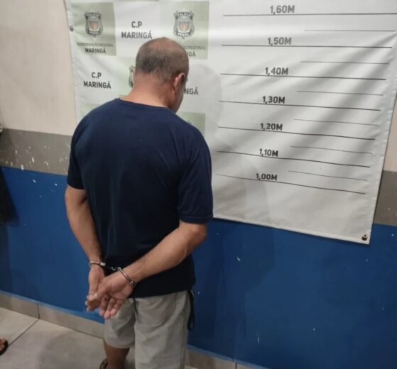 Polícia Civil prende idoso condenado a prisão por estupro de vulnerável em Maringá